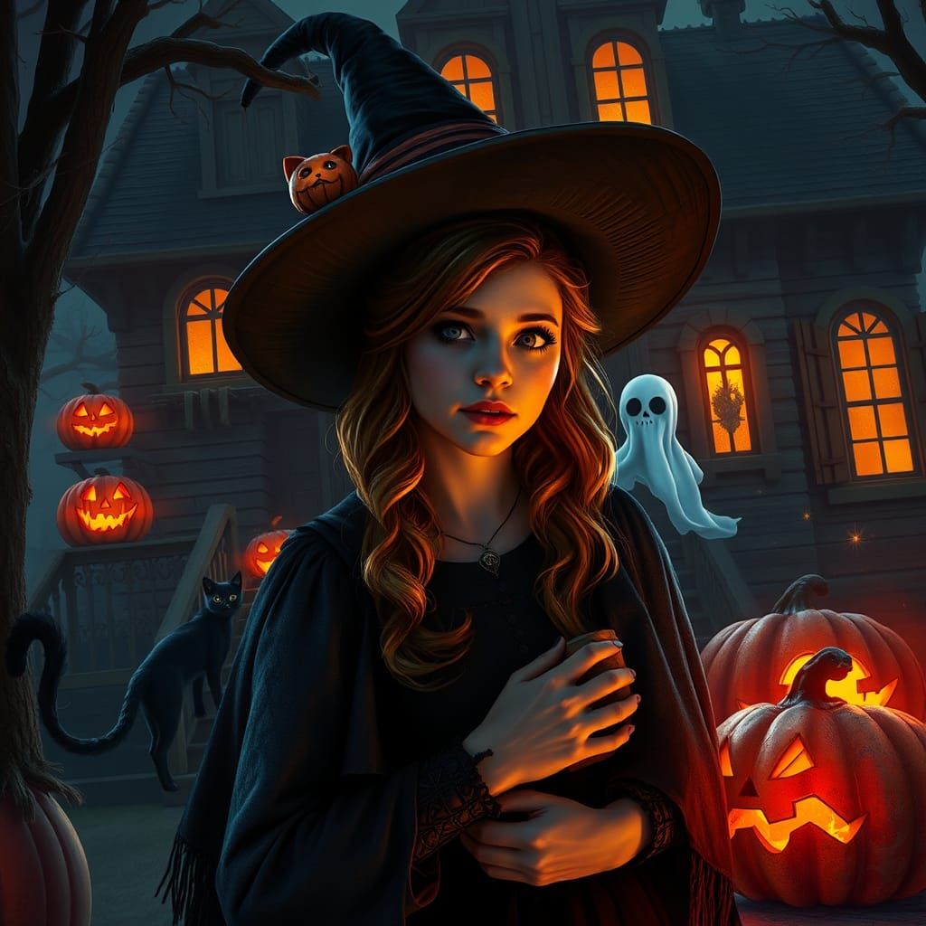 Anna Kendrick as Cozy Witch in Haunted House
