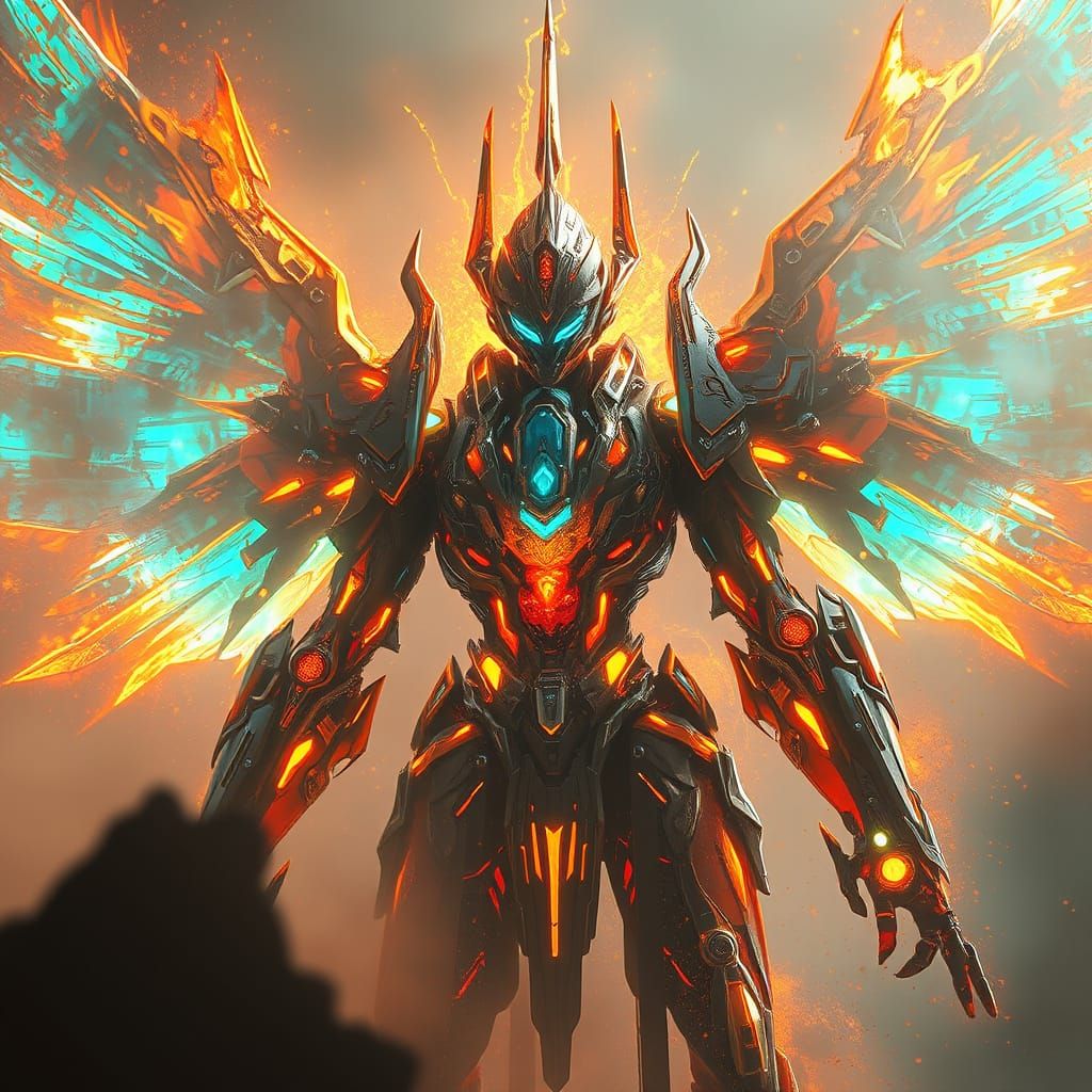 Detailed Concept Art of Metatron in 4K