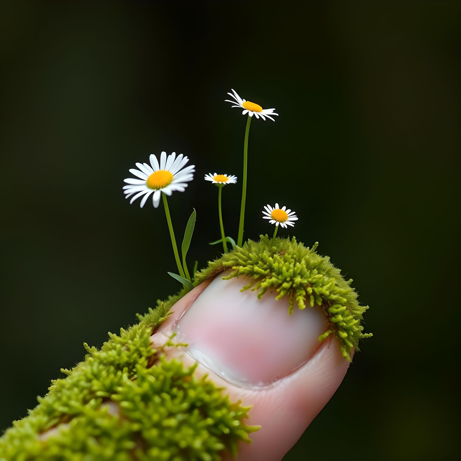 Green Thumb Fantasy Concept Art in Vivid Color