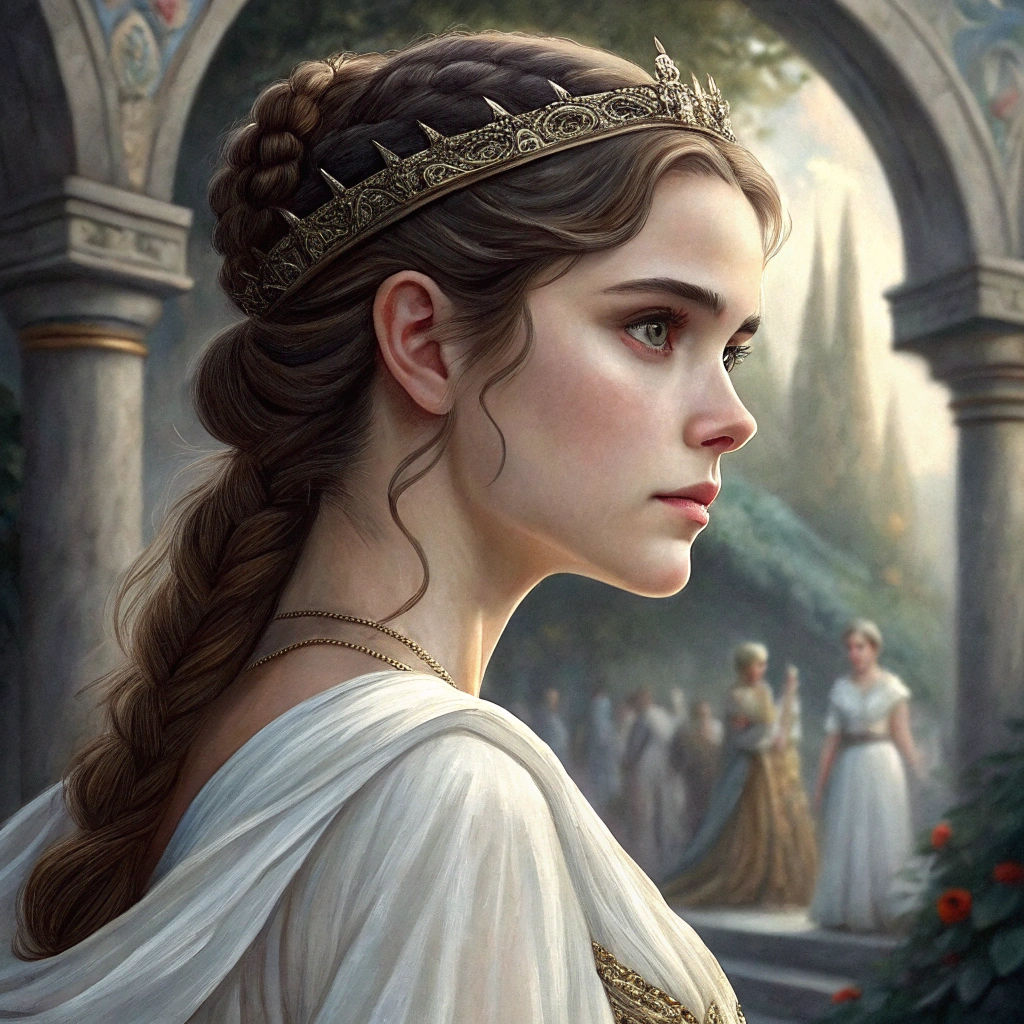 Princess Eliza Portrait in Detailed Fantasy Art