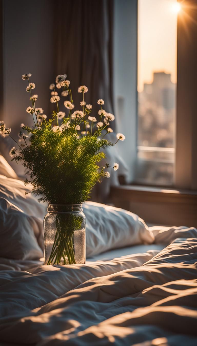 Early Morning Unmade Bed: Professional Photography