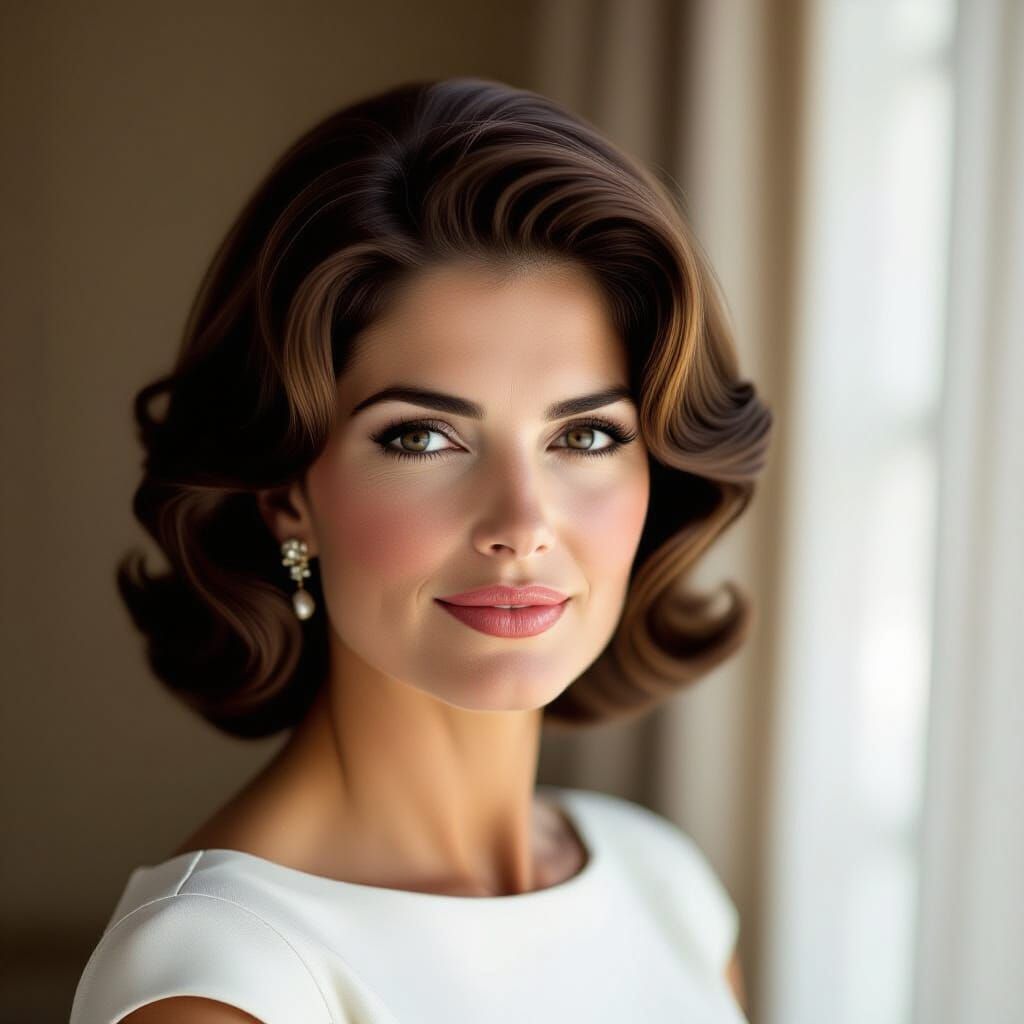 Dignified Portrait of Jacqueline Kennedy in 1963