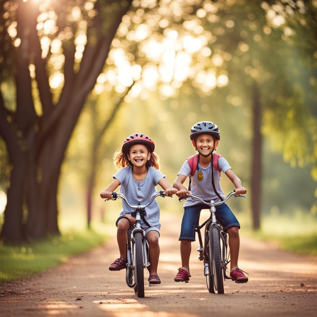 Bike rides with friends