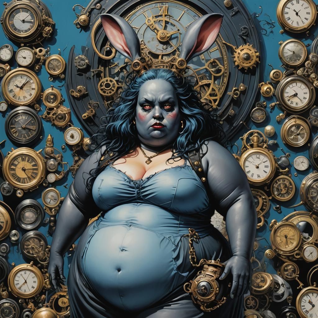 Gothic Enchantress Meets Jaguar Masked Villainess