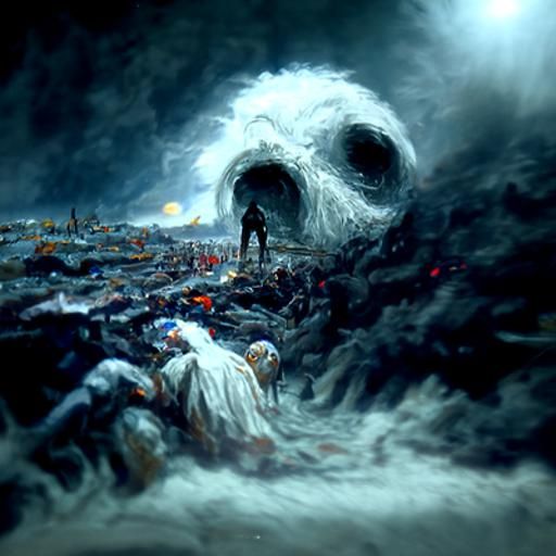 Horrific End of the World Illustration