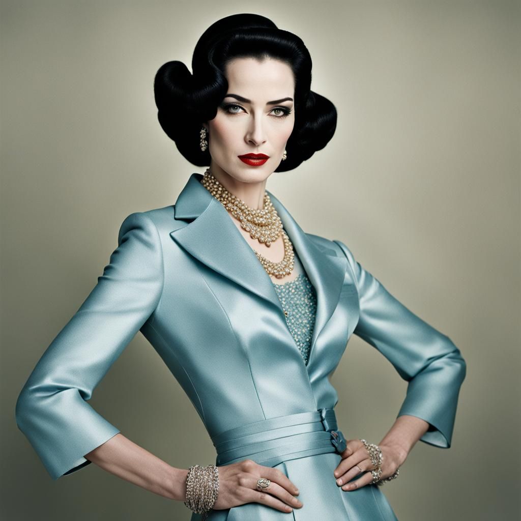 Professional Portrait of Dita in Studio Lighting