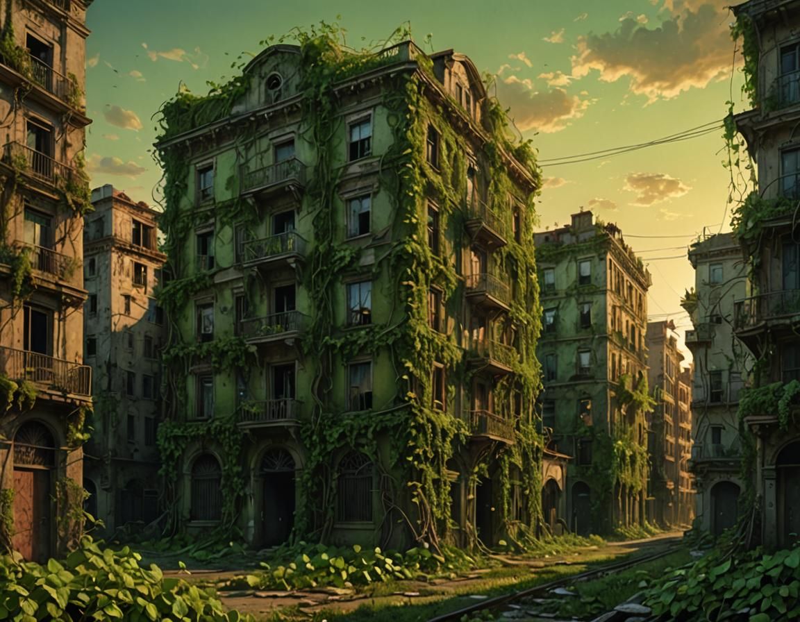 Abandoned city