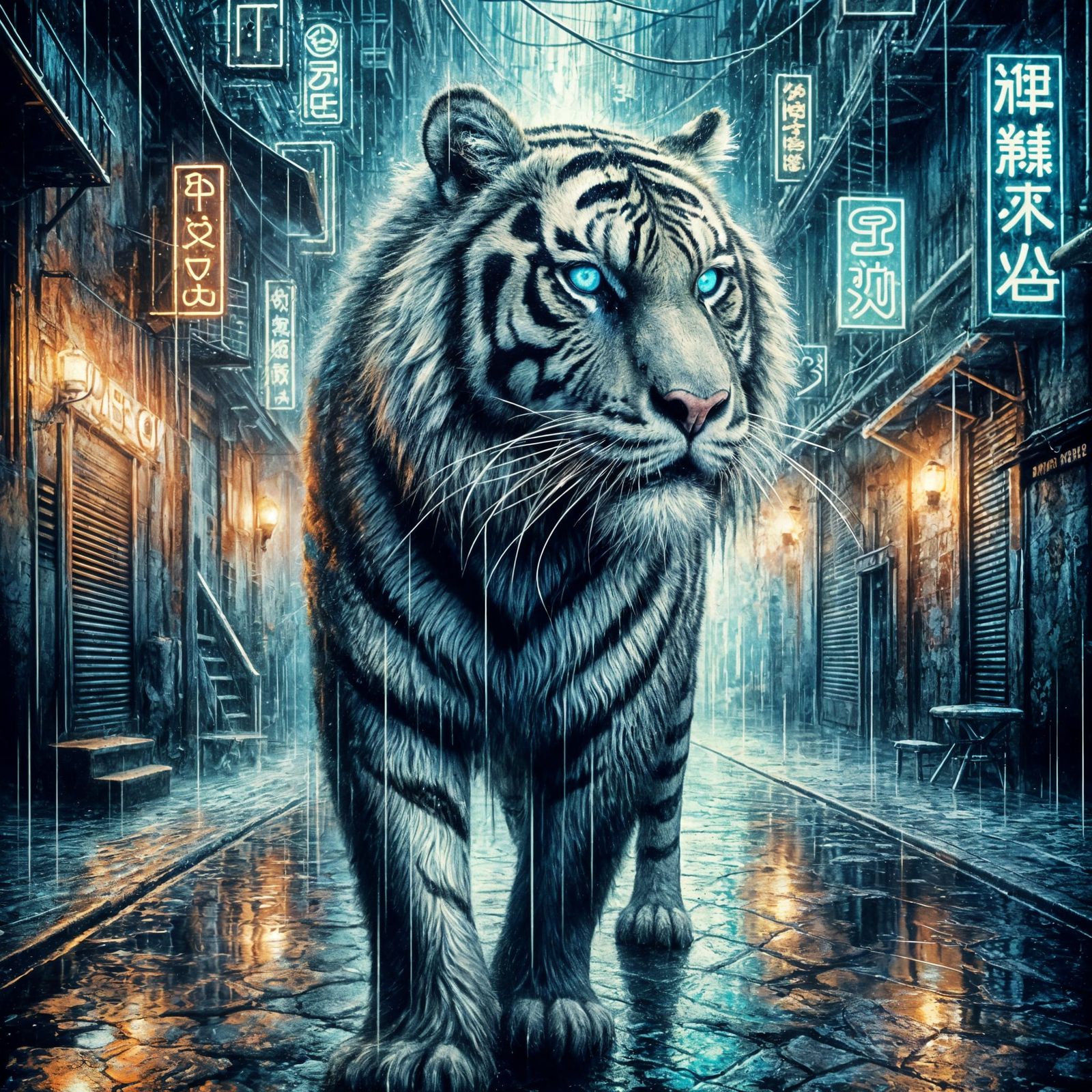 Wild Cat in Wild City