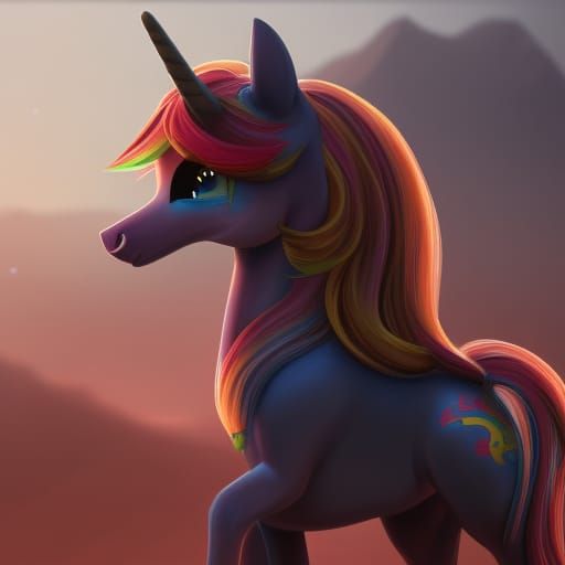 Fantastical My Little Pony Concept Art