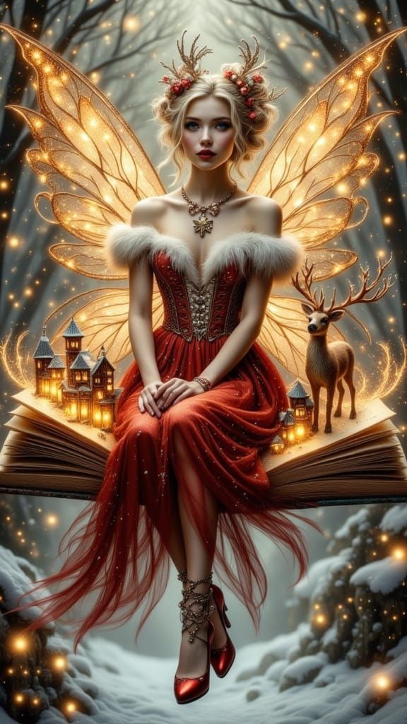 Christmas Book Fairy