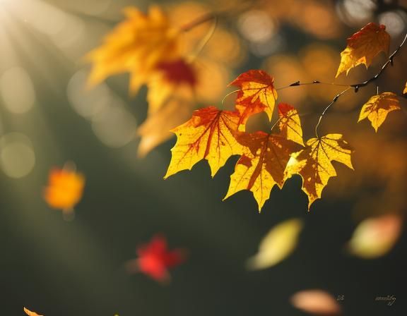 Autumn Leaves Captured with Professional Photography