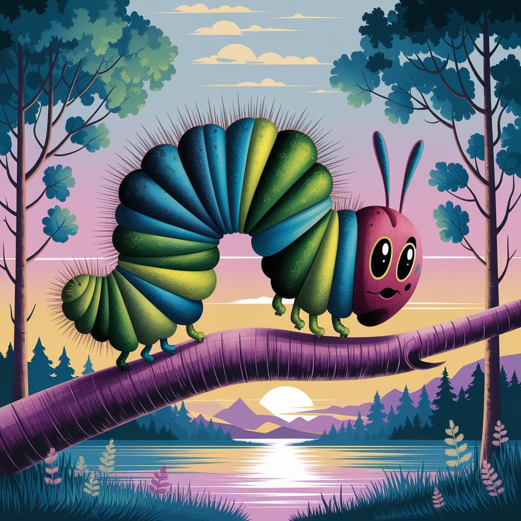 The Cute Caterpillar 5.0.