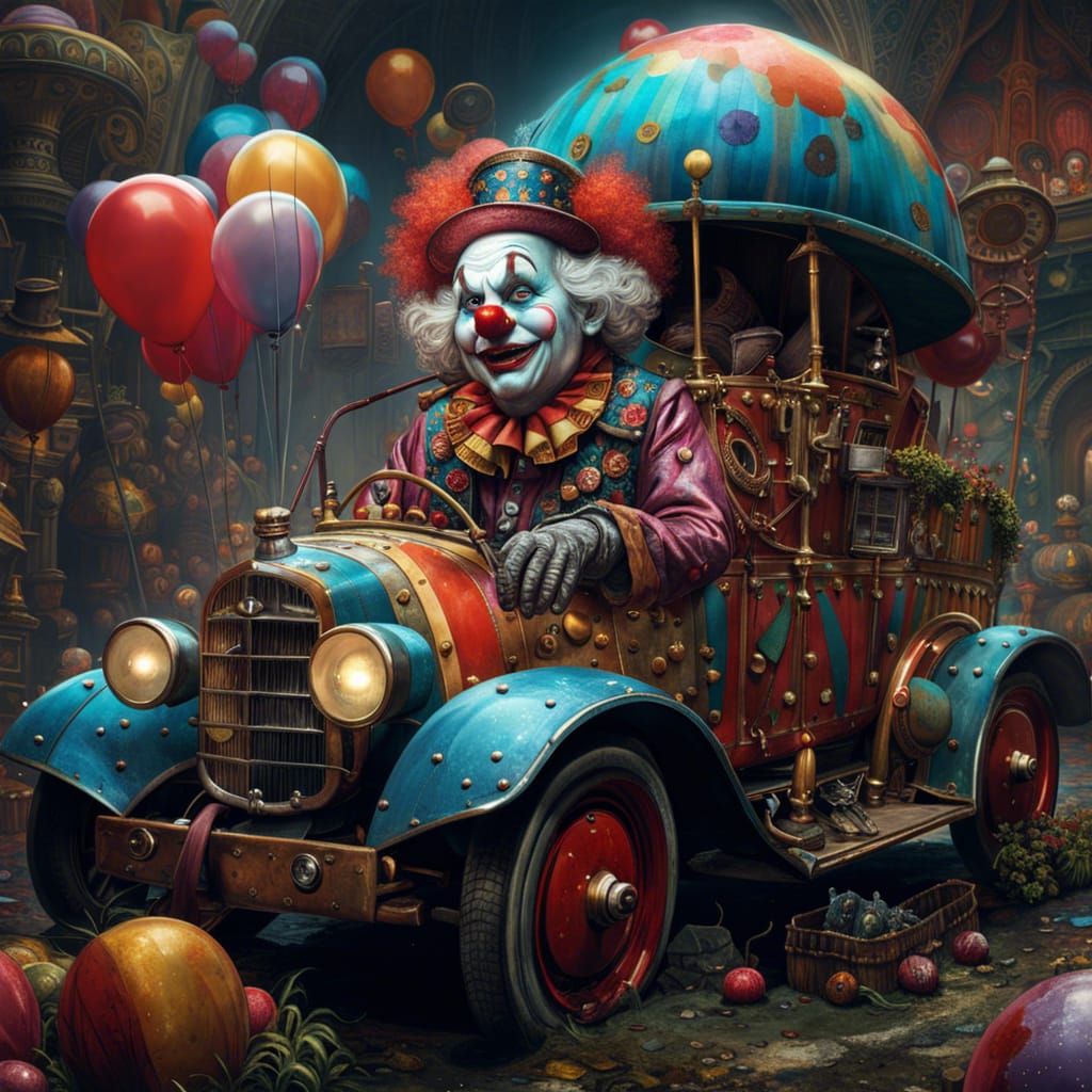 Clown Car: Fantasycore Masterpiece in 8K