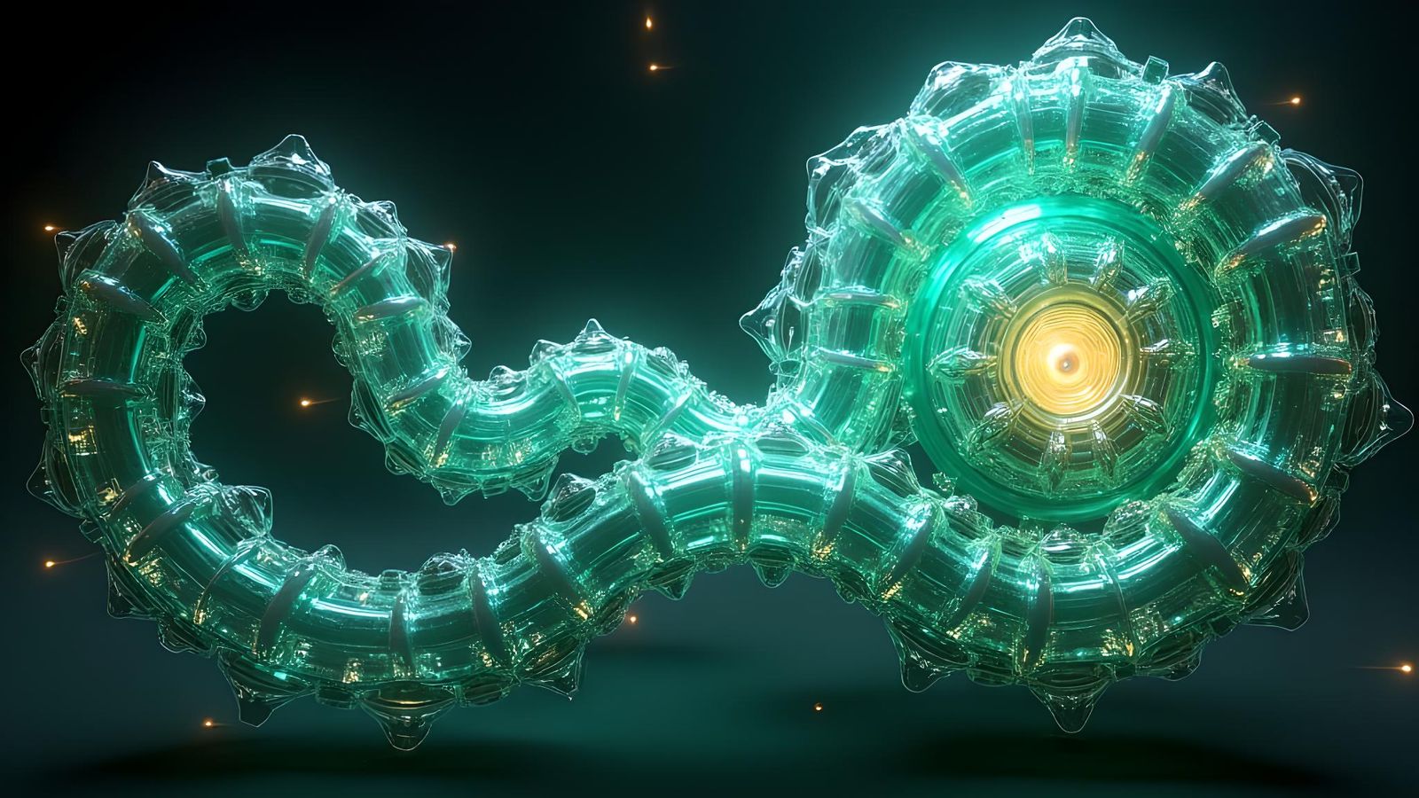 Verdant Abstract: Meandering Sci-Fi Machine