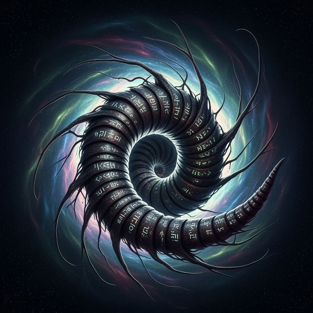 Lovecraftian Space Horror with Wormhole Antimatter FX