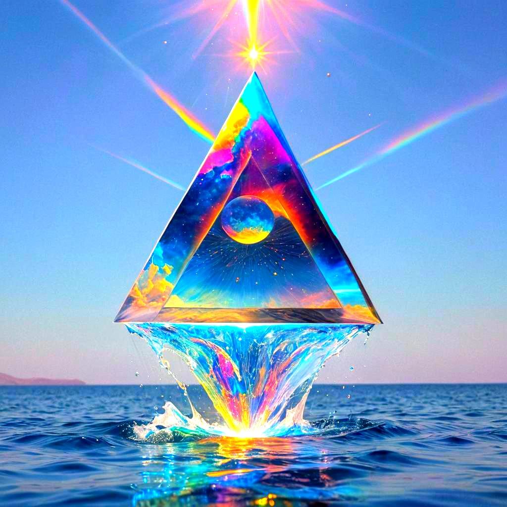 Cosmic Lunar Eclipse with Mystic Triangles in Holographic St...