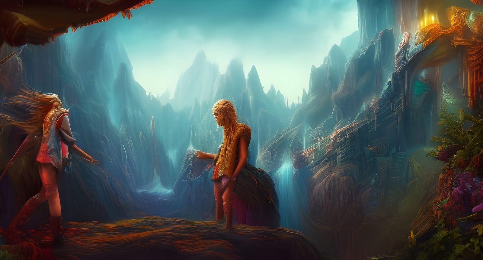 Youngr Nirvana Bootleg: Detailed Matte Painting