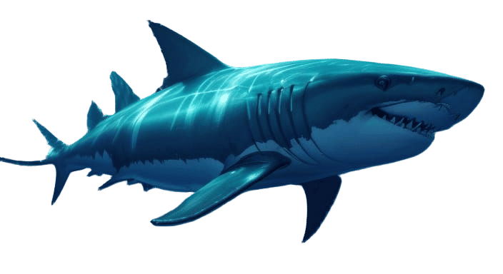 Epic Great White Shark Concept Art