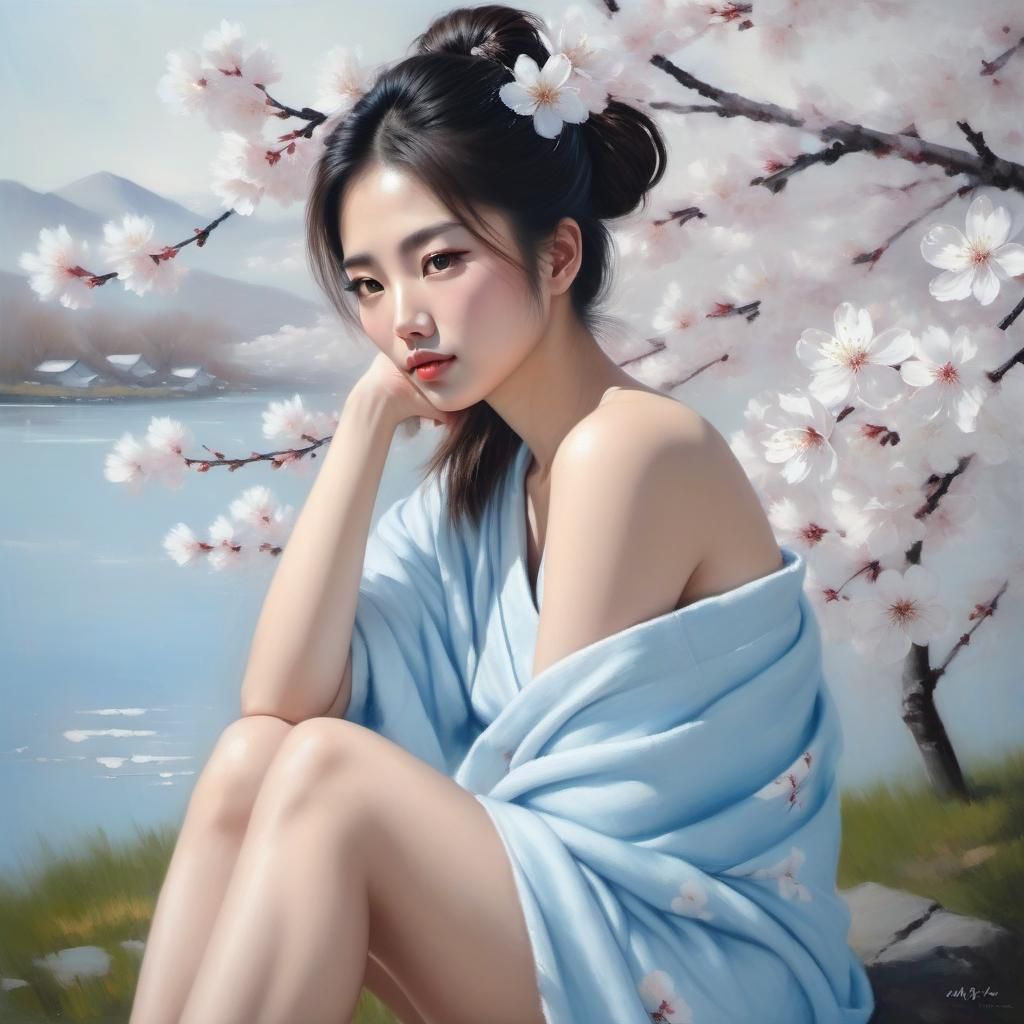 Asian beauty, Korean woman