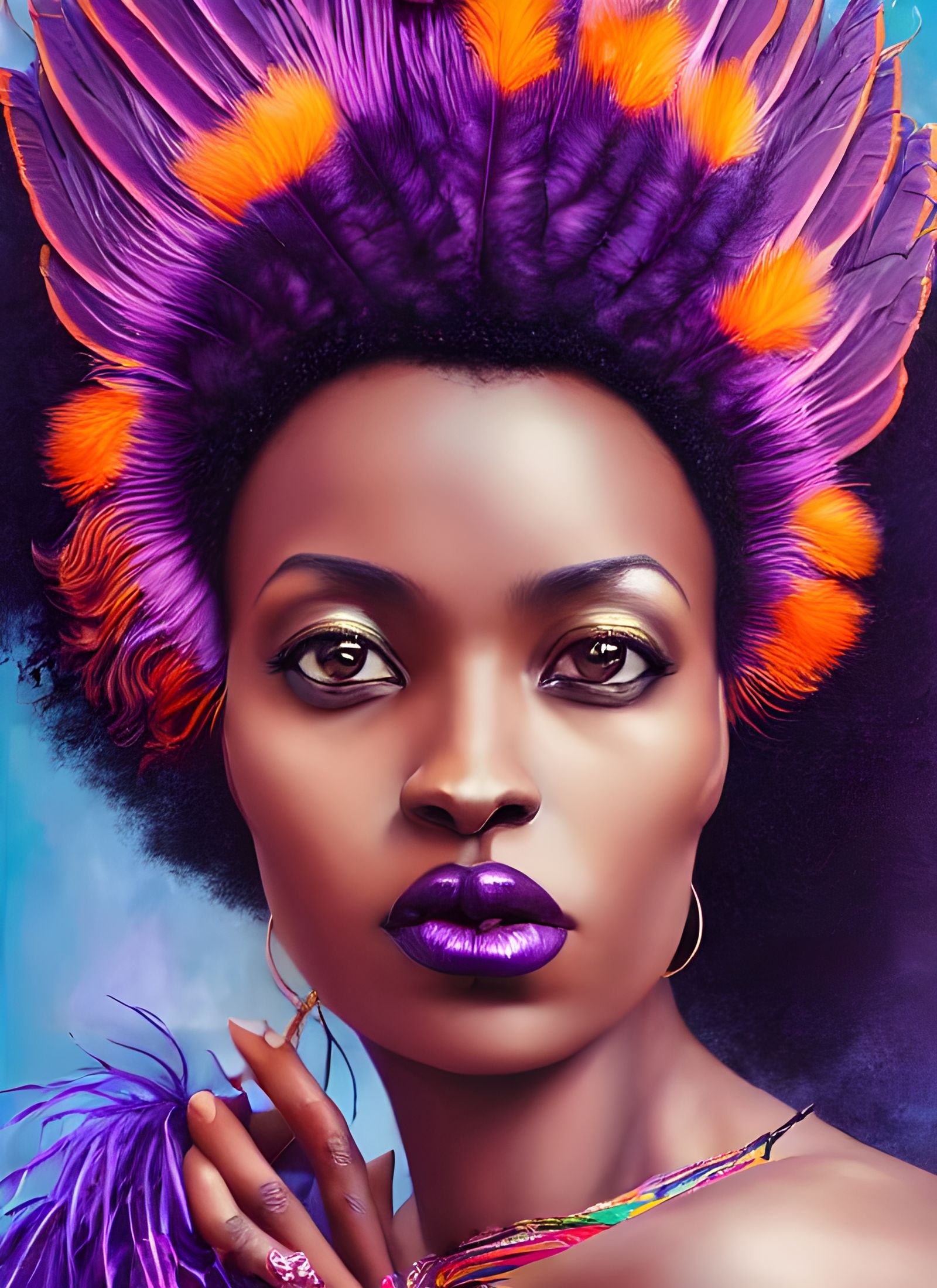 Goddess Portrait in Anna Dittmann Style