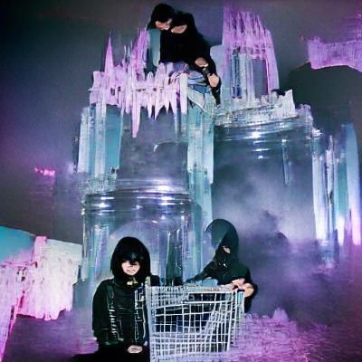 Majestic Crystal Castle in the Sky
