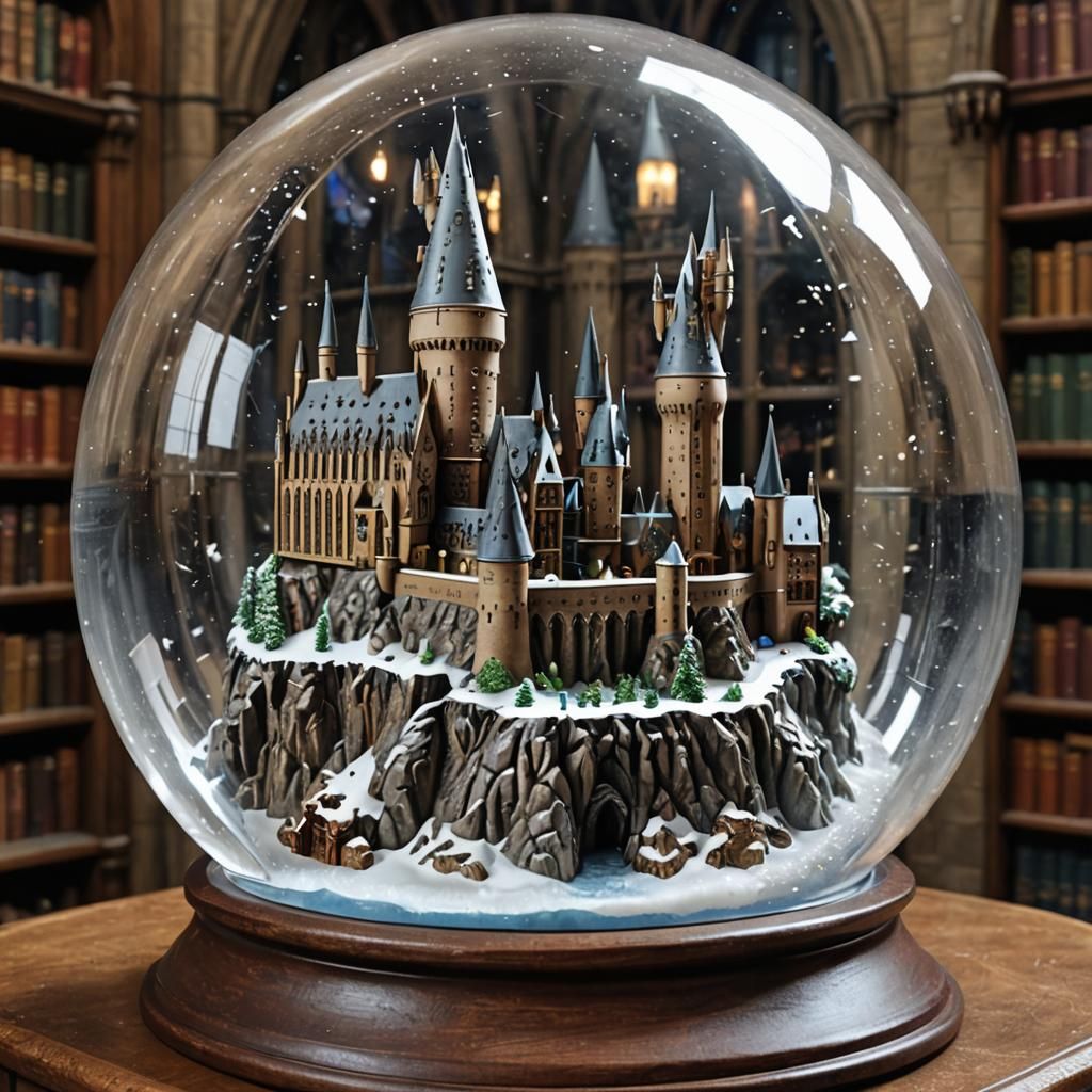 Hogwarts snowglobe