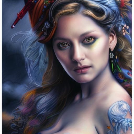 Elaine Marley, Pirate Queen: Detailed Matte Painting