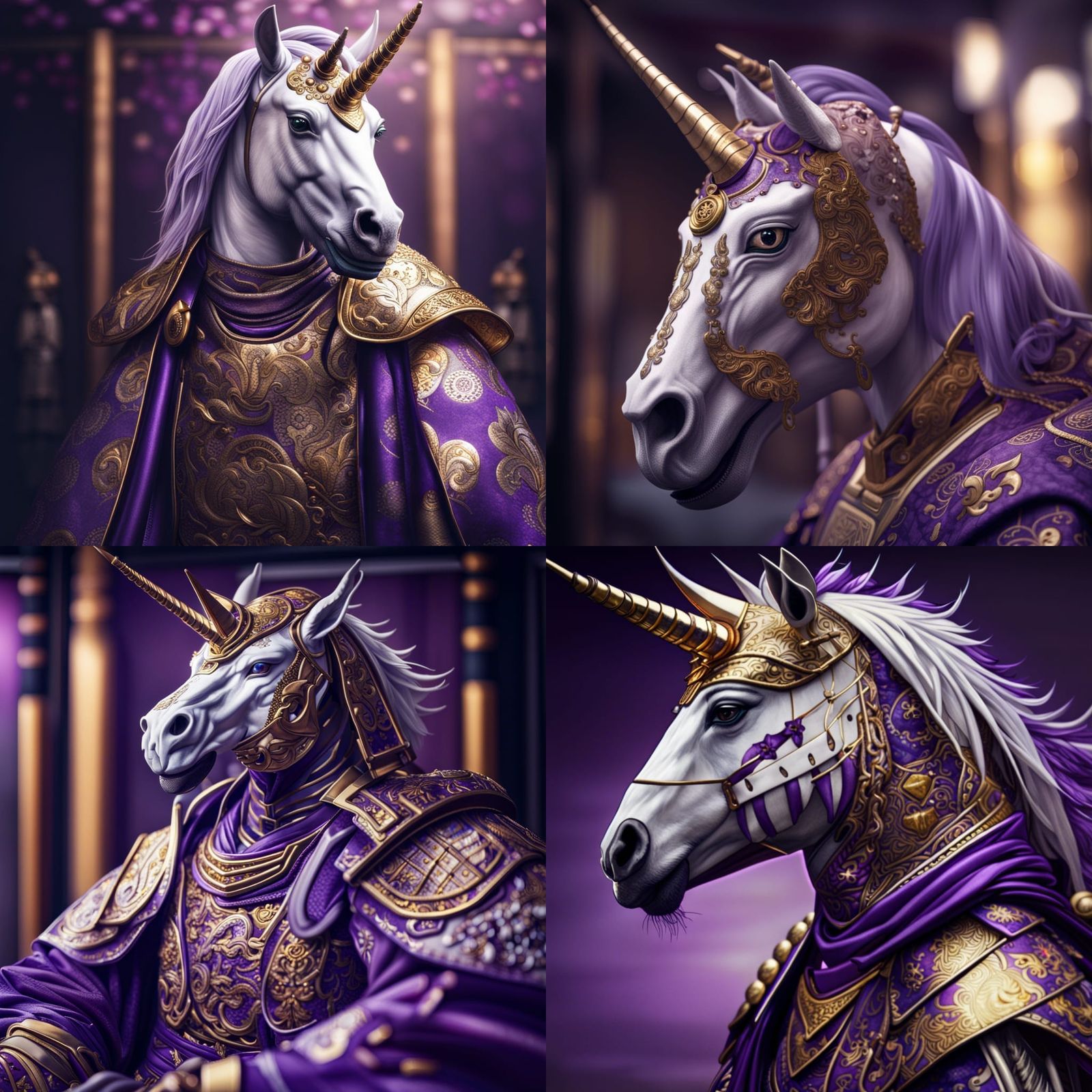 Unicorn clan samurai