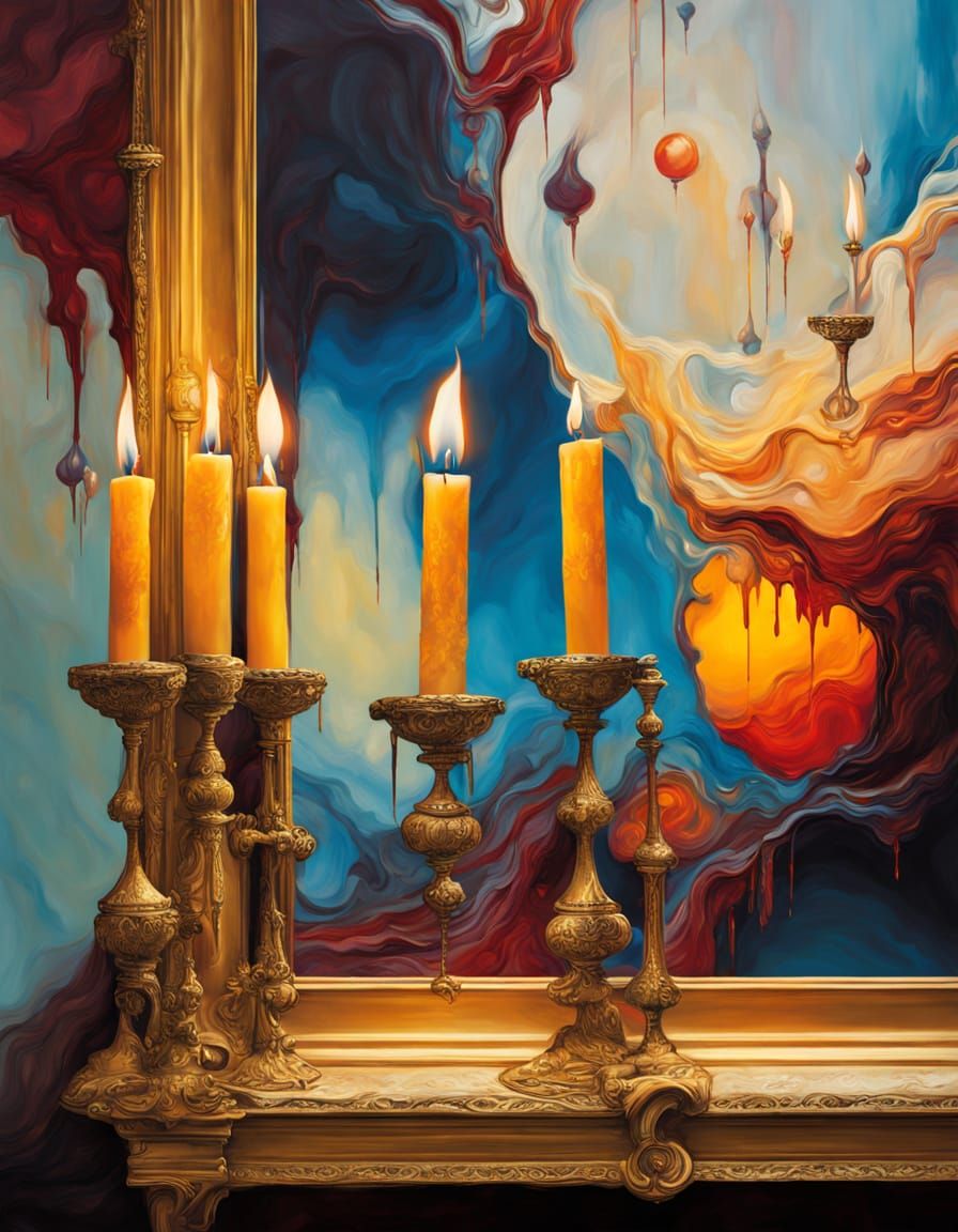 Candles in the Mirror