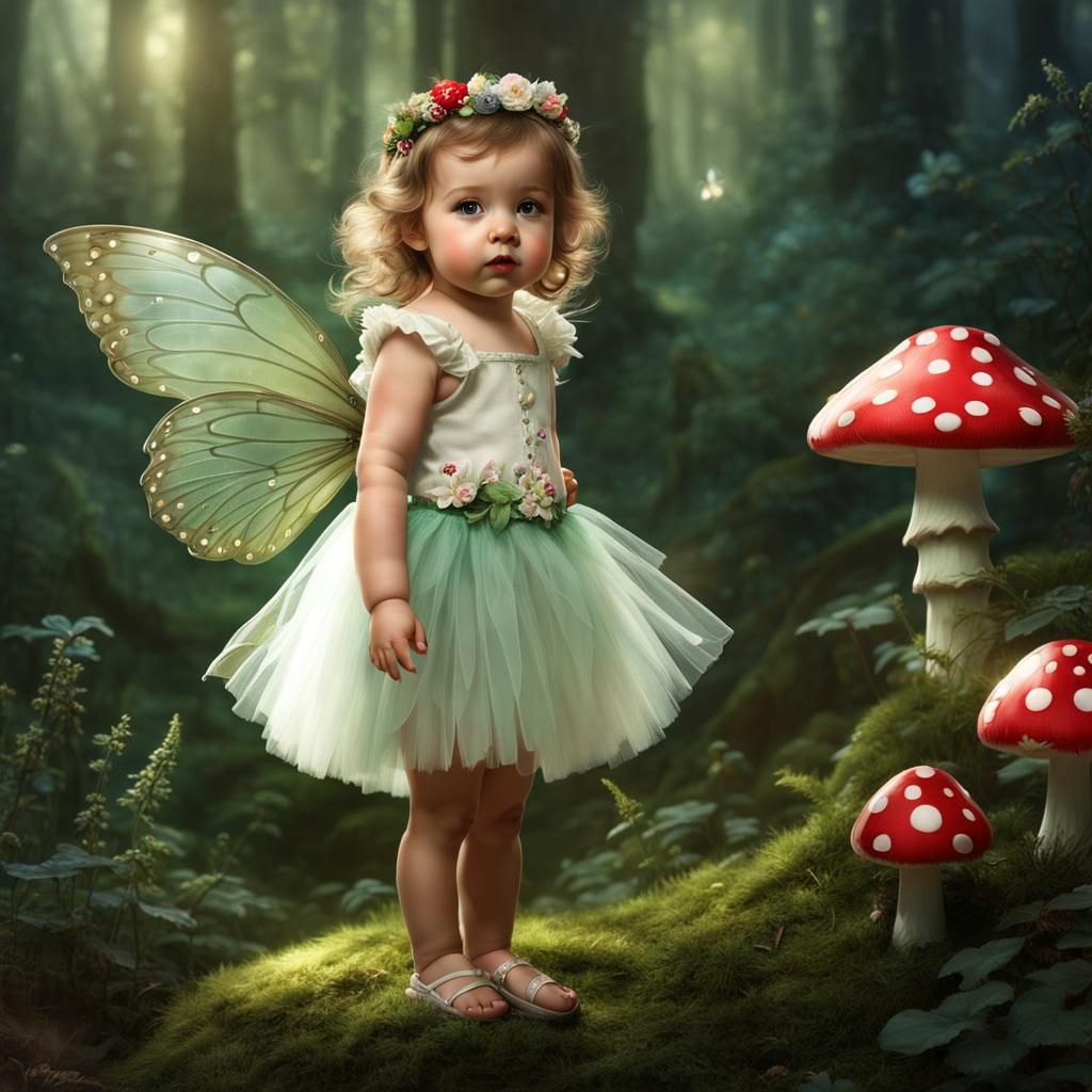 Adorable Forest Fairy