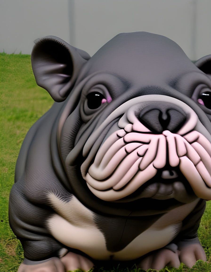 Cute Bulldog Hippopotamus Hybrid on DeviantArt