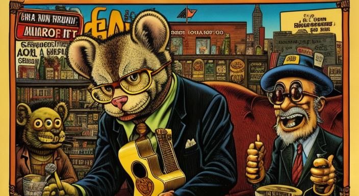 🥇🤮🦨 Fritz the Cat, Fred Hembeck, Robert Crumb, Gilbert Sh...