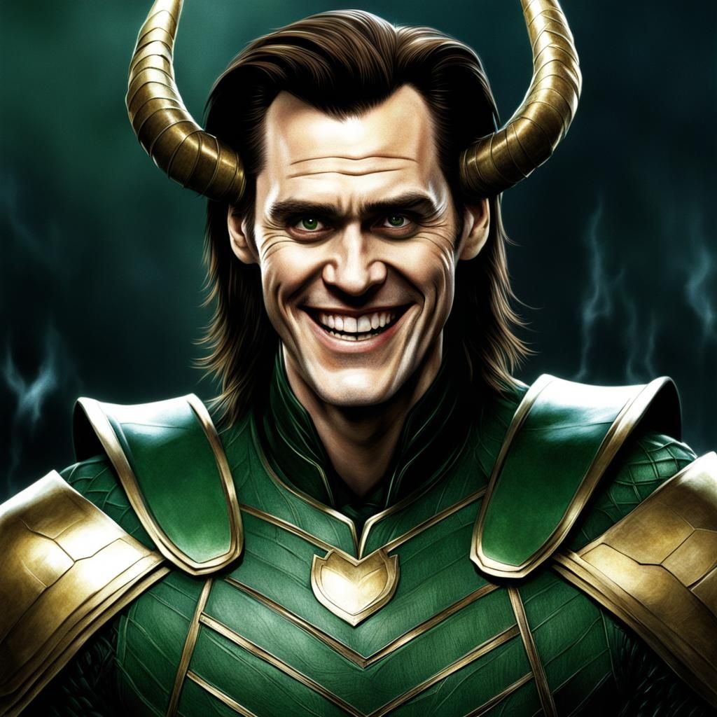 Young Mischief: A Realistic Loki Portrait