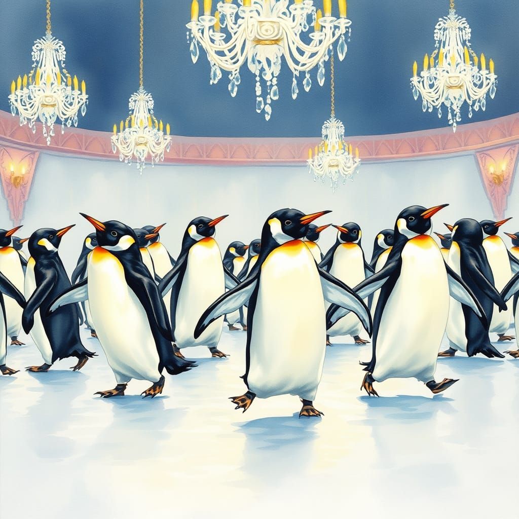 Waltzing Penguins
