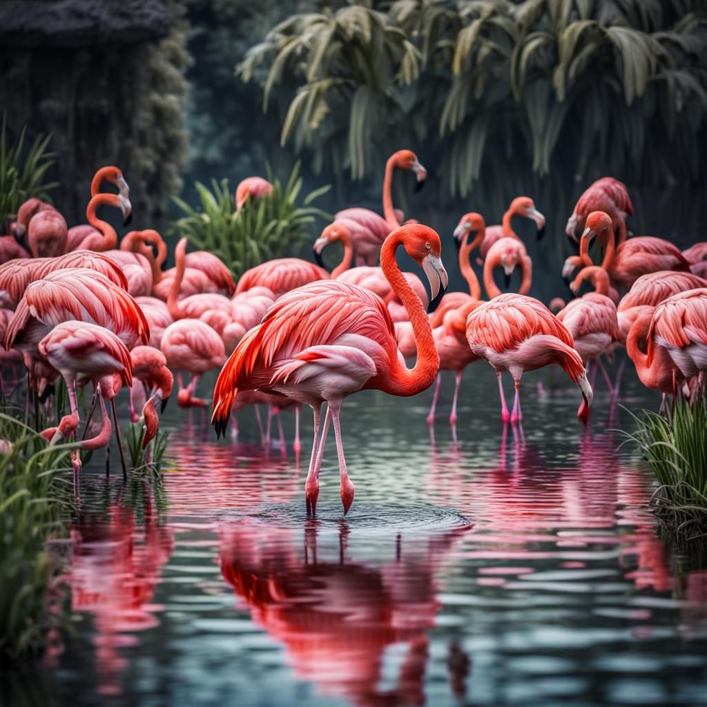 Flamingos