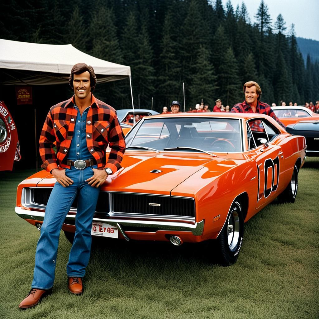 Classic 1969 Dodge Charger "General Lee" Recreation