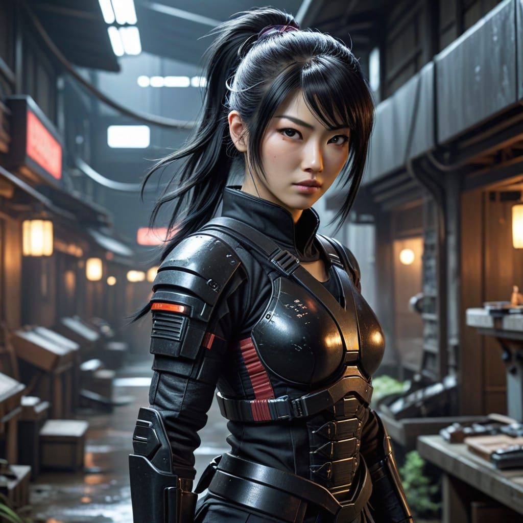 Sci-Fi Kunoichi: Unconventional Agent of the Future