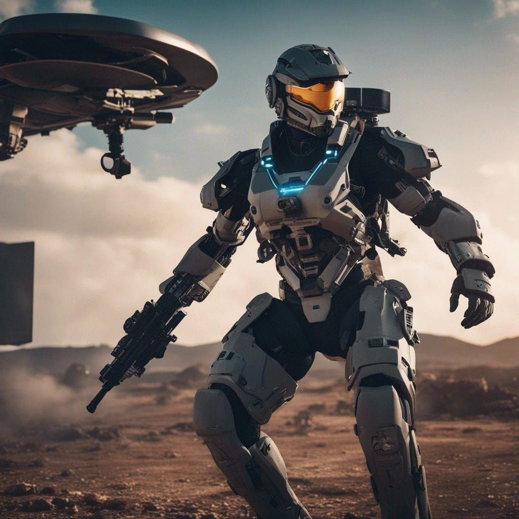 Radiant Halo of Light