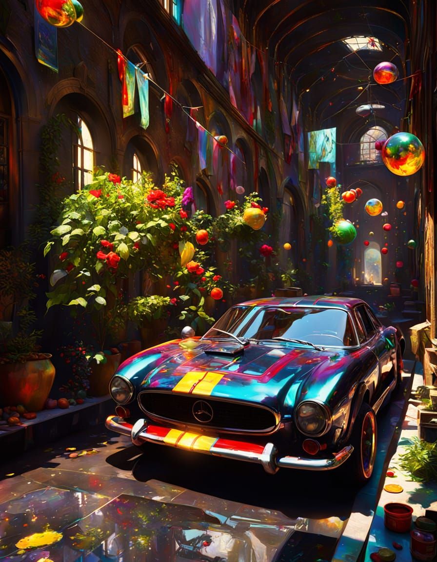 Hyperrealistic Deep Color Digital Art, 8K