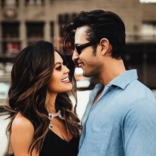 Affectionate Scene of Love and Longing