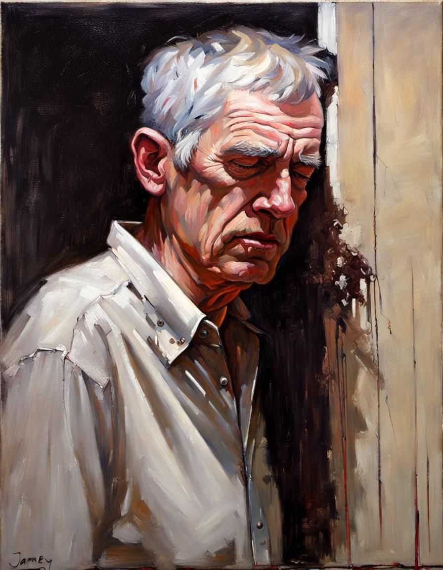 Oil Painting: Visualizing Depression