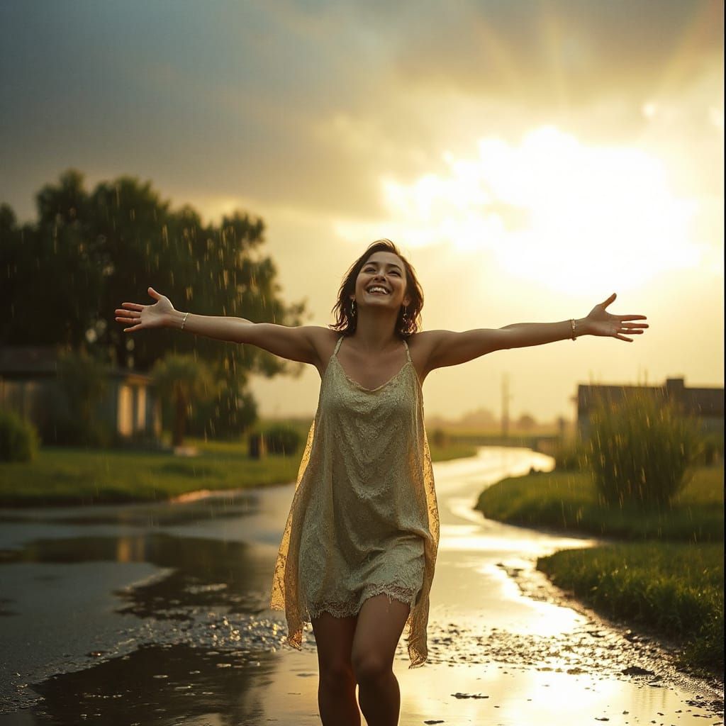 "Raindrops Keep Falling on My Head" - the classic song by B.J. Thomas