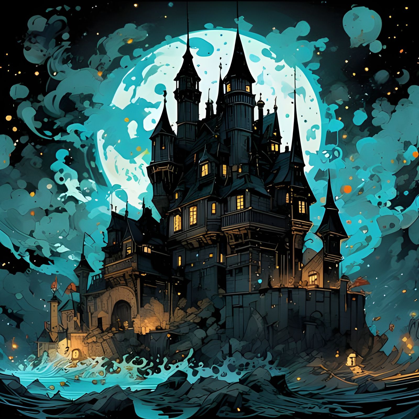 Shadow Man Stronghold: A Dark Silhouette