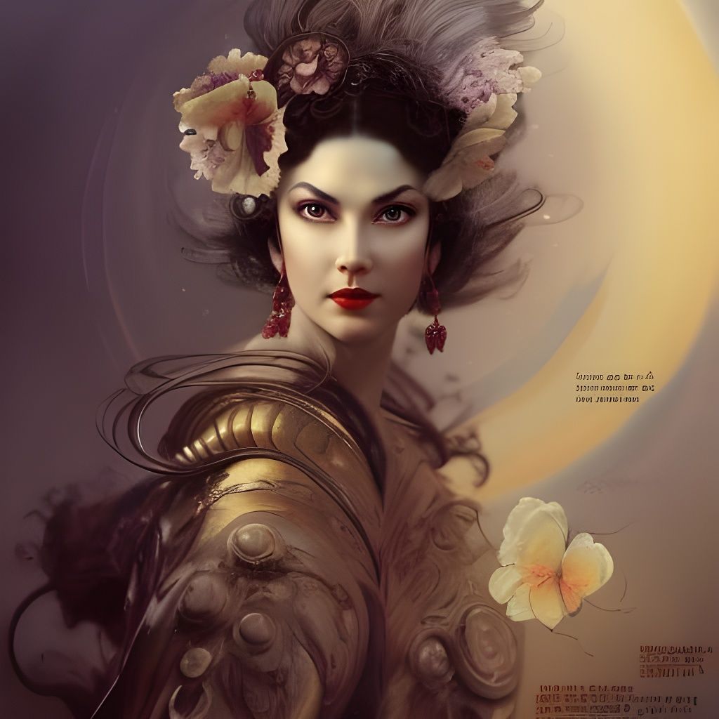 Vintage Portrait in Style of Life Magazine