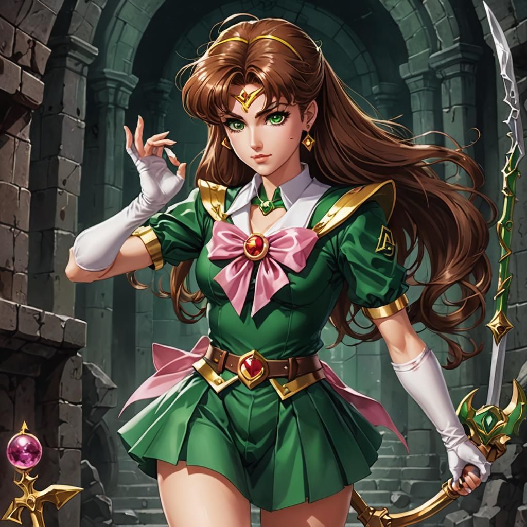 Sailor Jupiter as Dungeon Master
