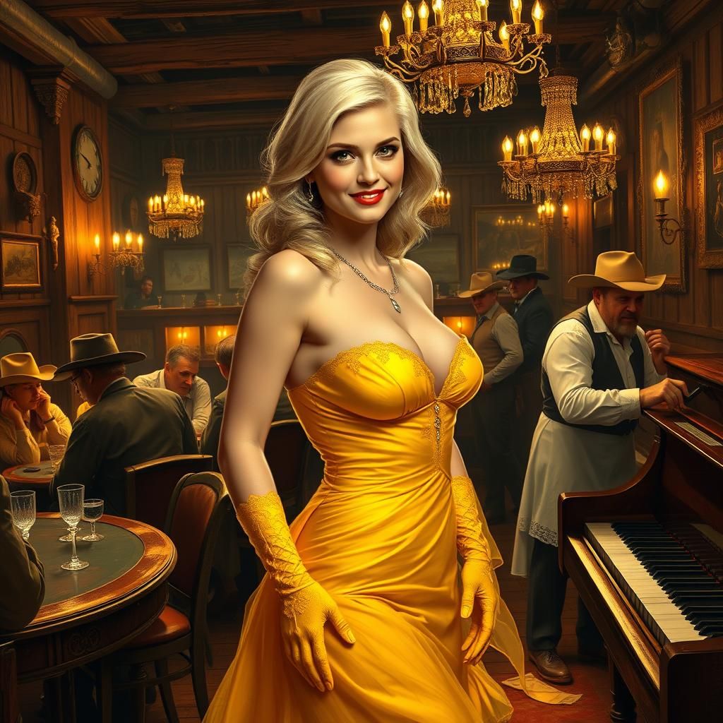 The Saloon girl - 14 Honey Hush - Flux Schnell