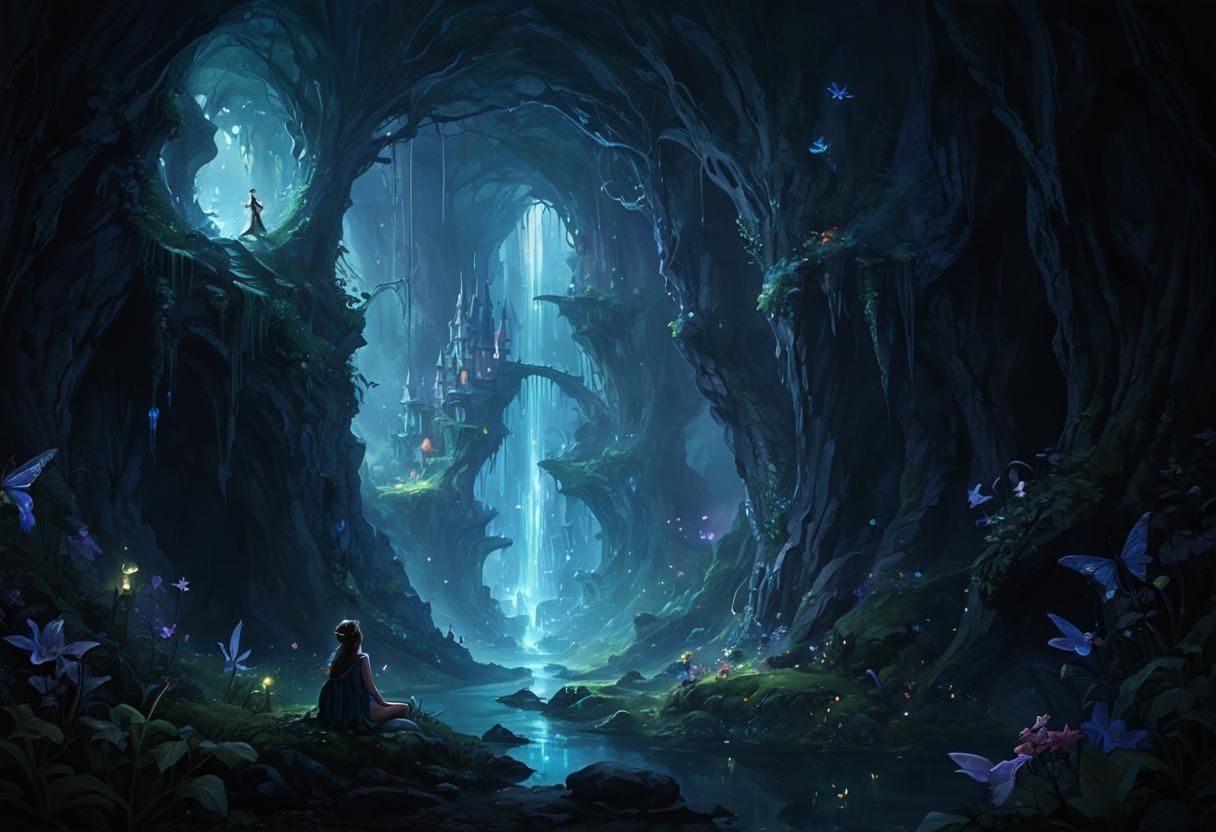 Enchanted Fairy Kingdom Painting