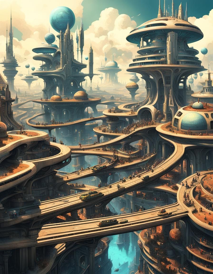 Futuristic Dreamscape: Nonsense Machines in Cyberpunk Chaos