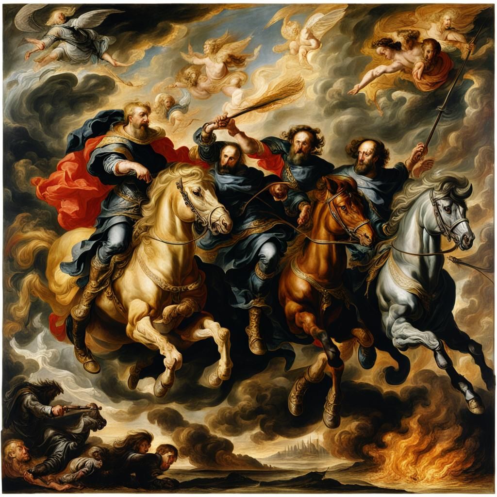 Four Horsemen of the Apocalypse: Baroque Style