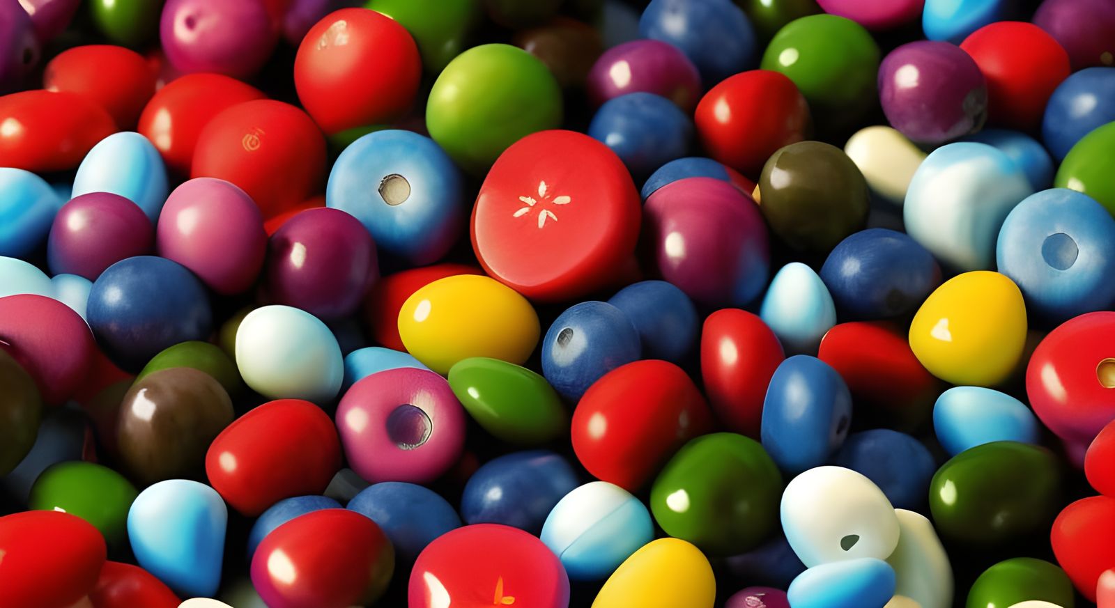 Abstract AI-Generated Wallpaper Pattern